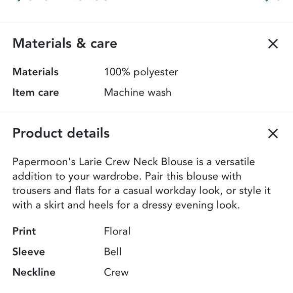 Papermoon Floral Tunic Blouse - Picture 3 of 7